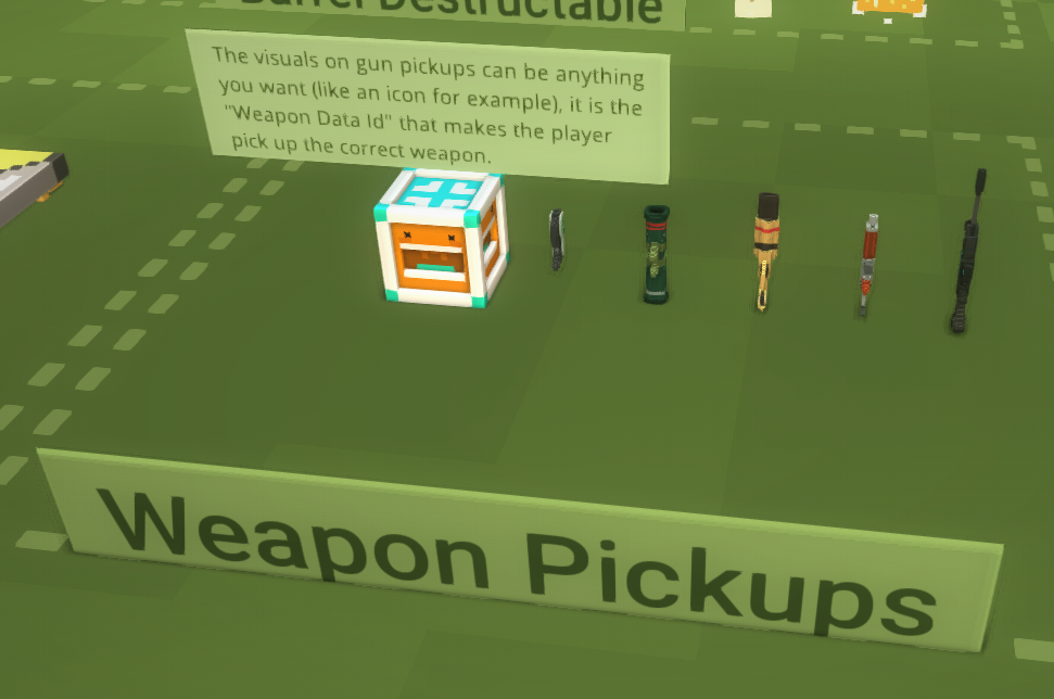 Weapon Pickups